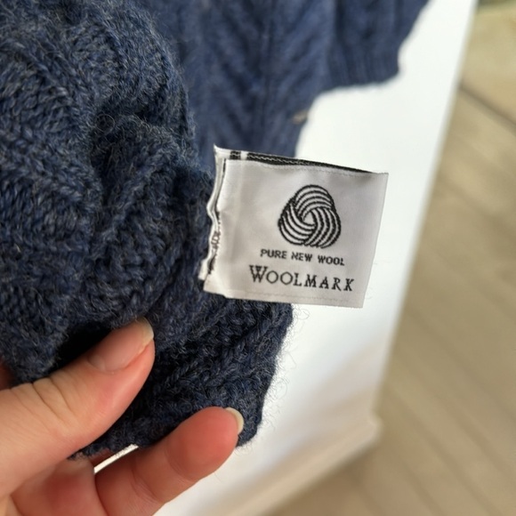 Men's Fisherman out of Ireland 100% New wool sweater - Picture 6 of 6